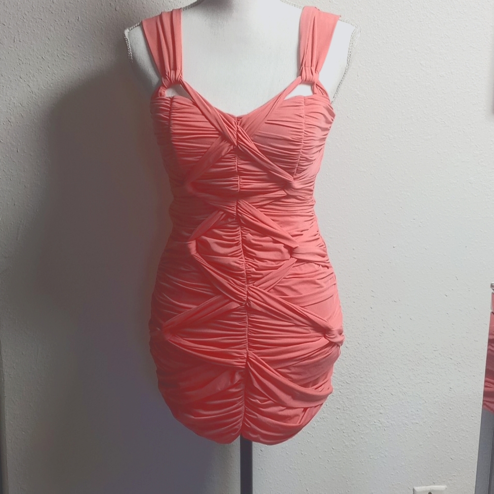 Bebe stretchy Bandage mini dress. Gorgeous! Great Quality Material